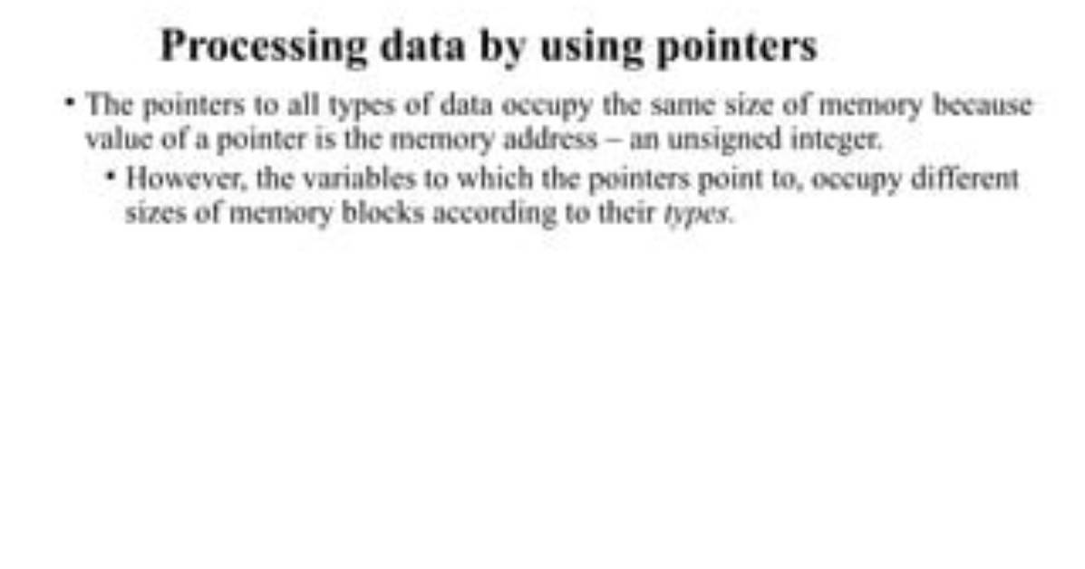 Are All Data Pointers the Same Size in One Platform for All Data Types? [Duplicate]