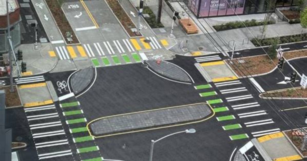 Are All Intersections Crosswalks?