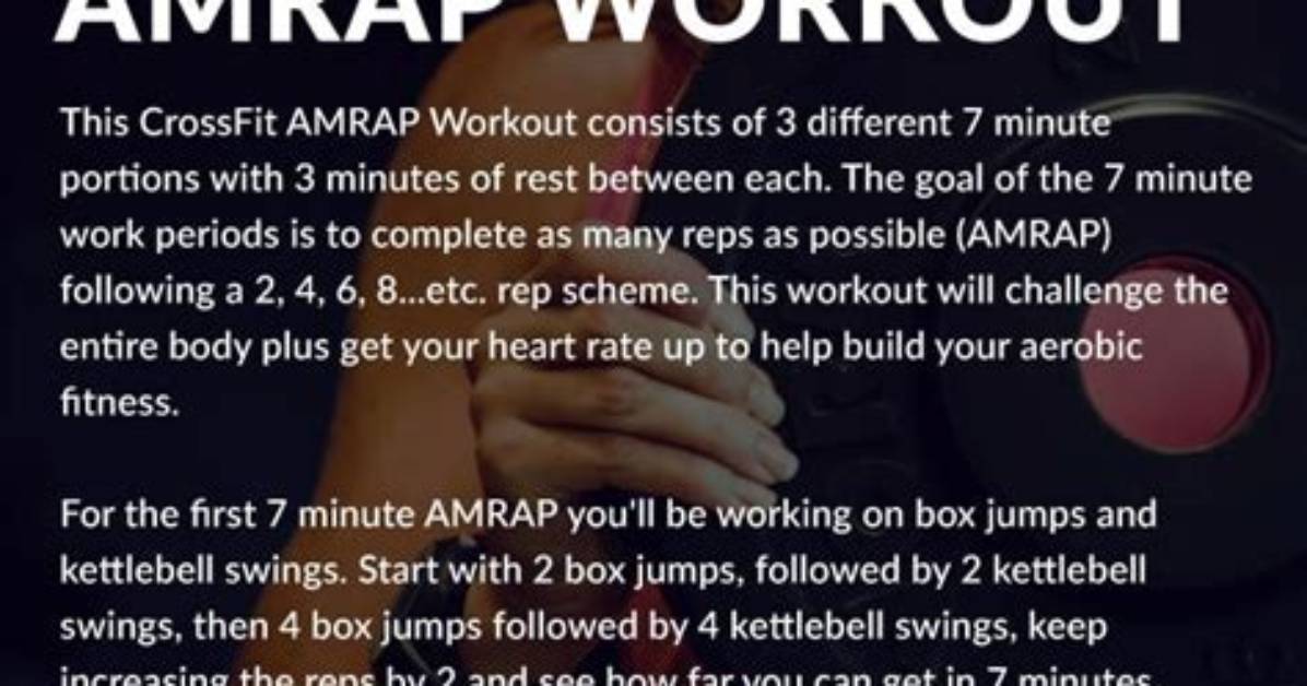 Are Amrap Workouts Good?
