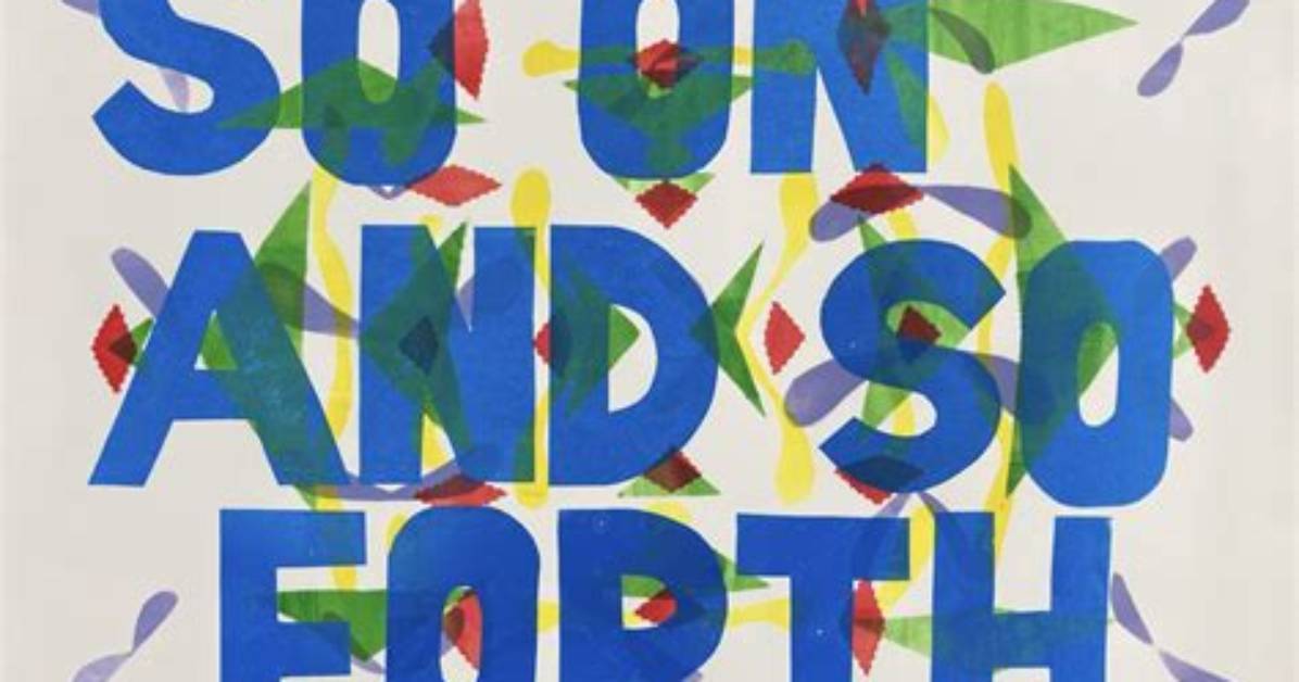 Are and So on and So Forth?