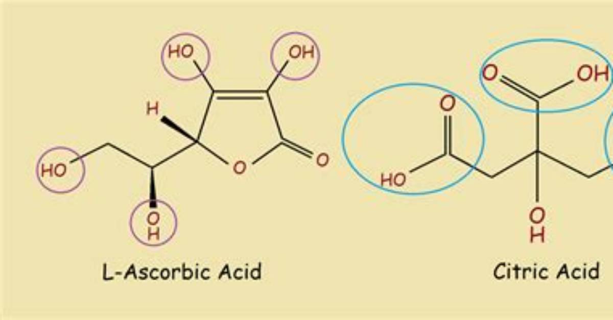 Are Ascorbic Acid and Citric Acid the Same Thing?