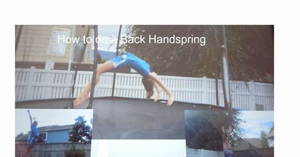 Are Back Handsprings Dangerous?