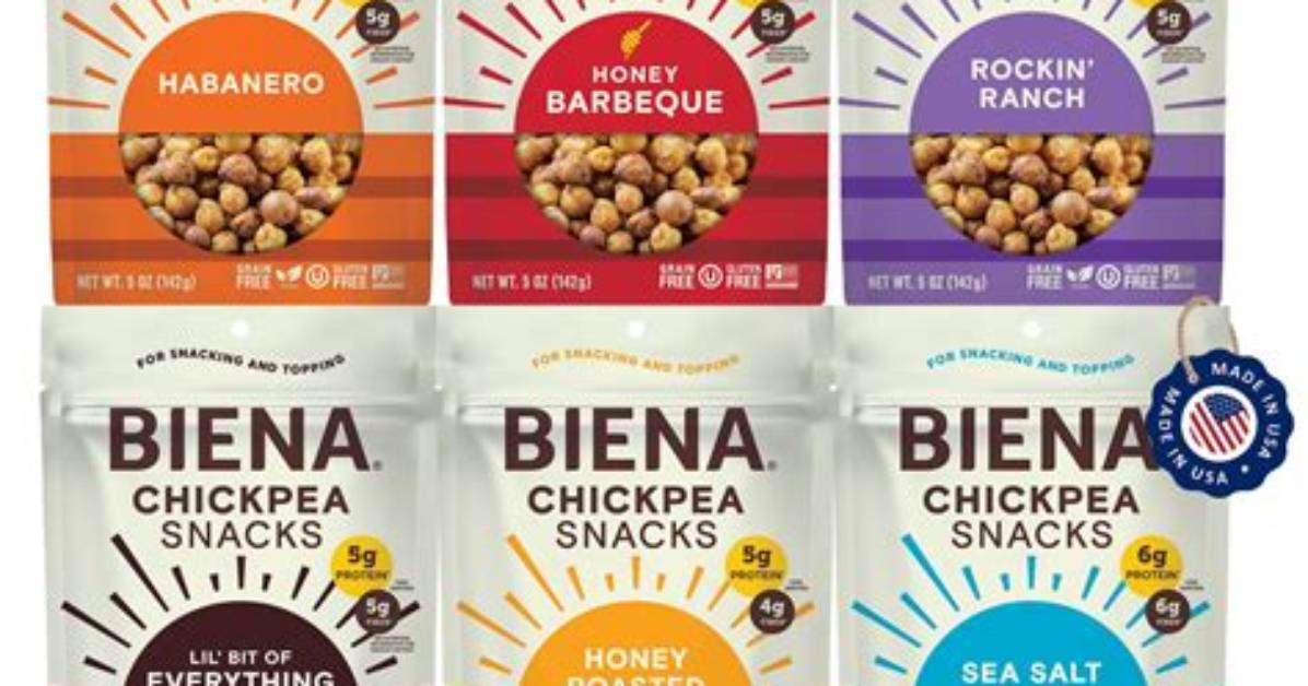 Are Biena Chickpeas Fried?