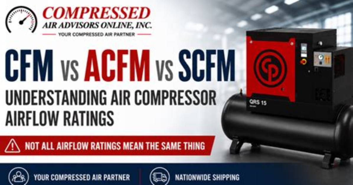 Are Cfm and Scfm the Same Thing?