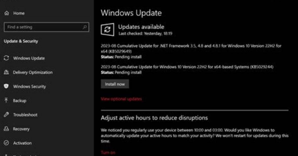 Are Cumulative Updates Necessary?