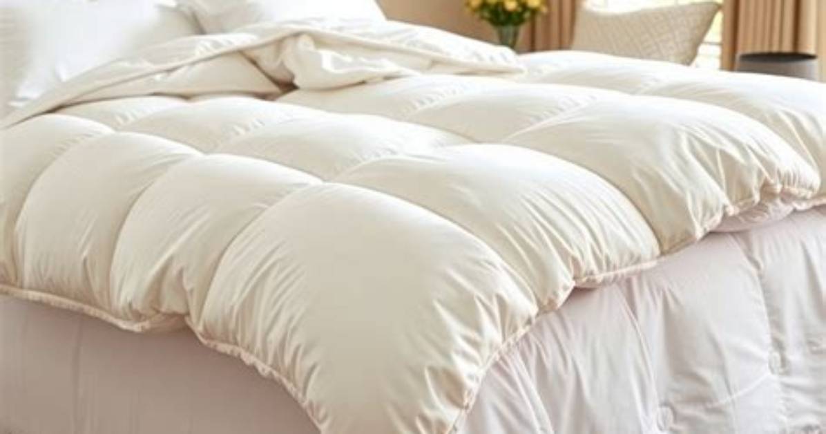 Are Down Comforters Washable?