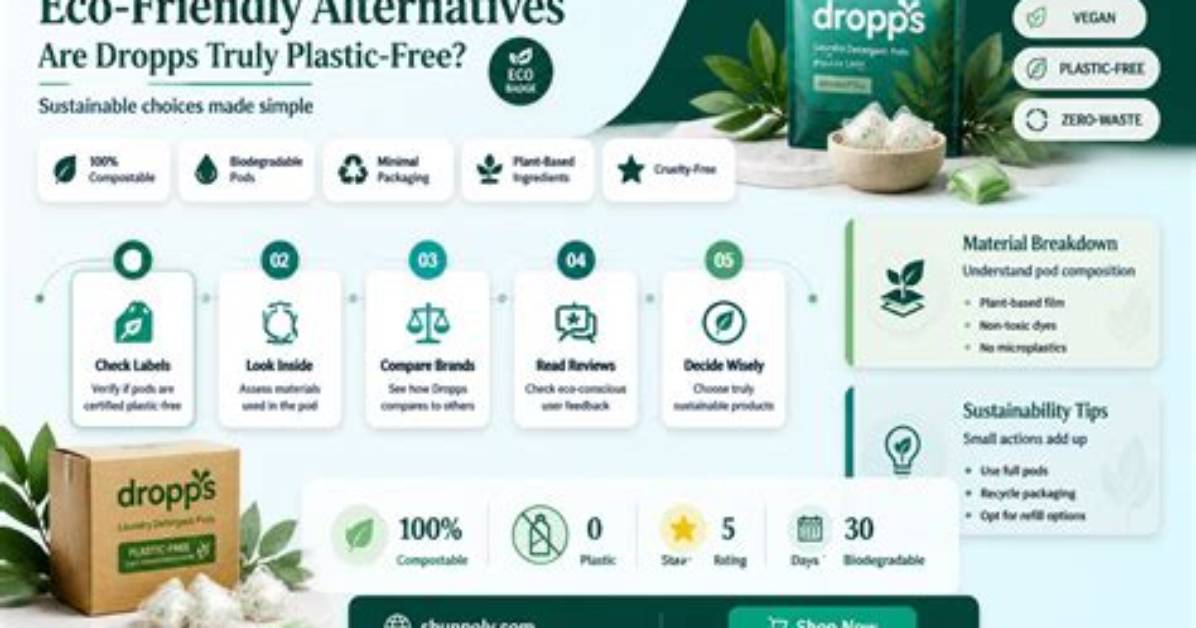 Are Dropps Eco Friendly