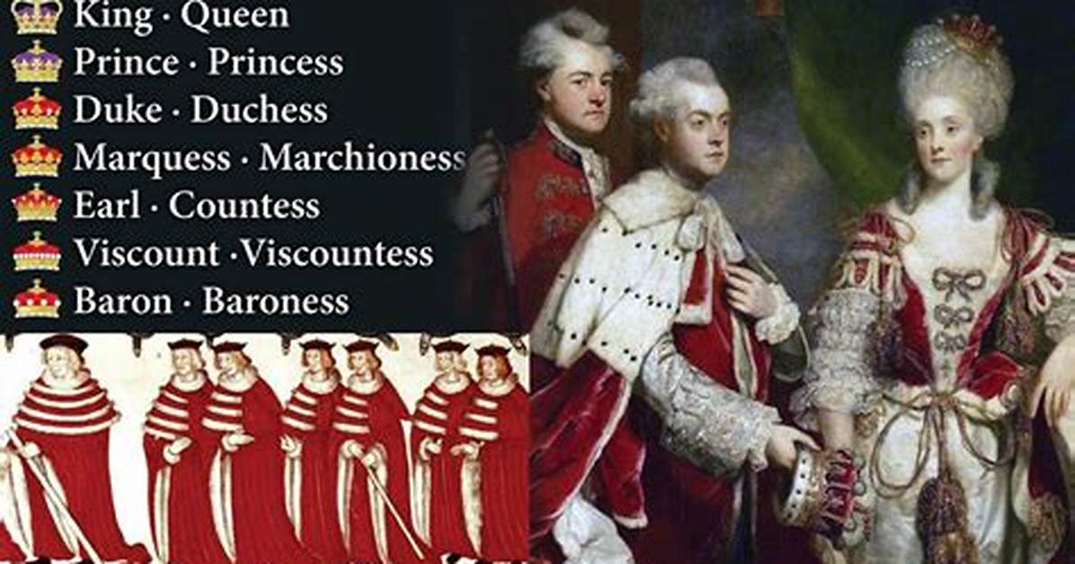 Are Earls Considered Royalty?
