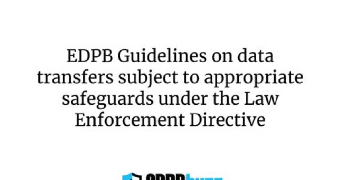 Are Edpb Guidelines Legally Binding?