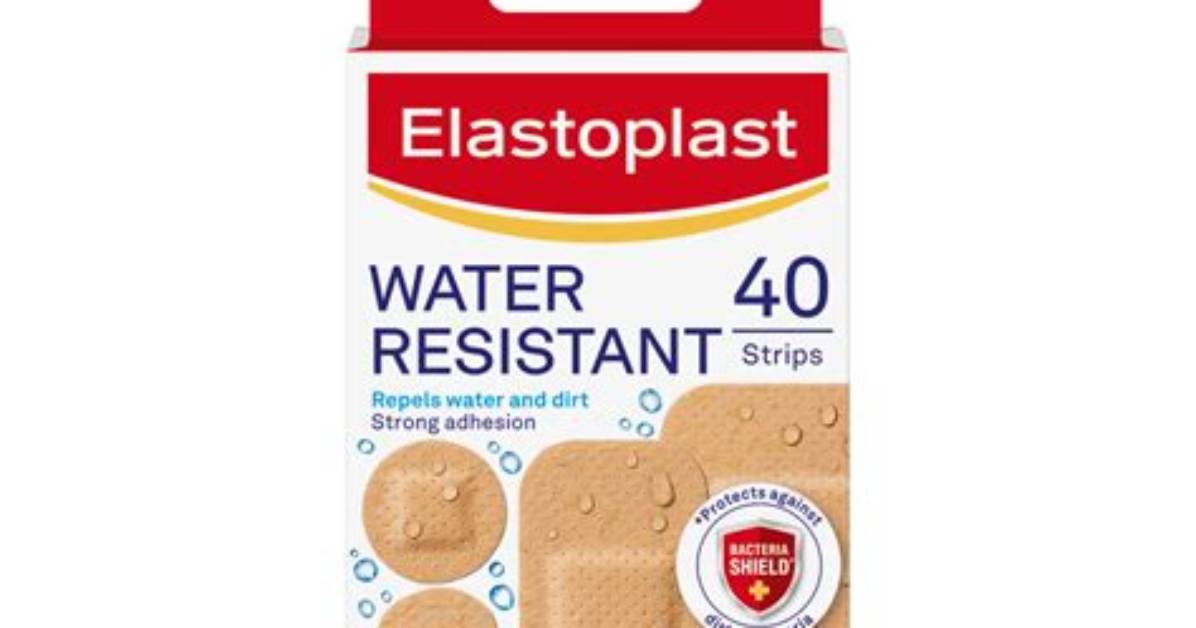 Are Elastoplast Plasters Waterproof?