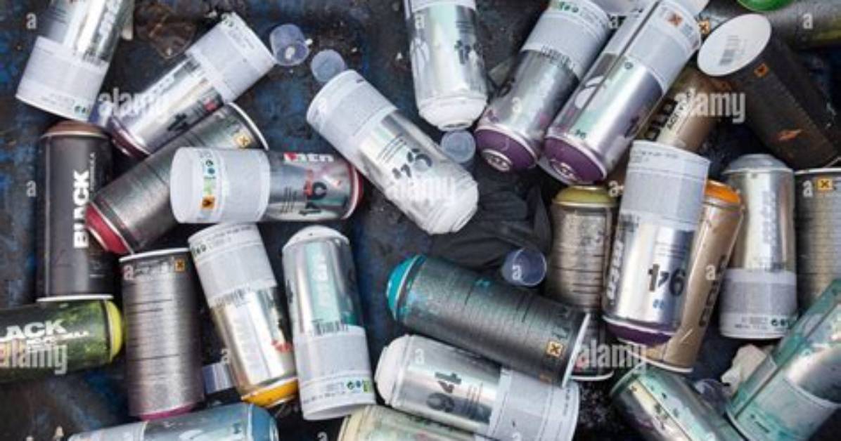 Are Empty Spray Paint Cans Recyclable?