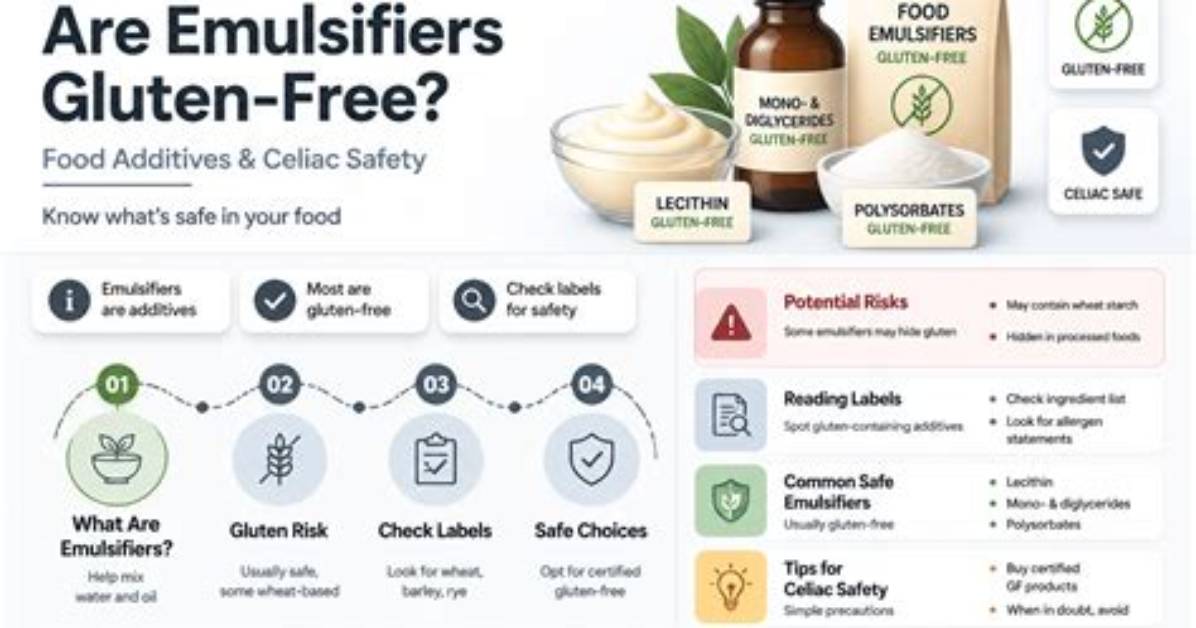 Are Emulsifiers Gluten Free?