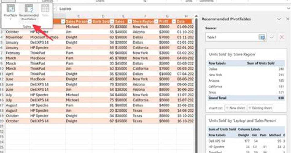 Are Excel Pivot Tables Dynamic?