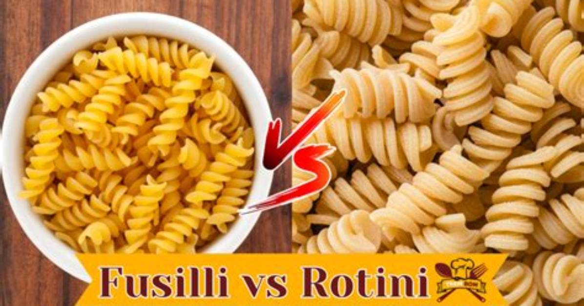 Are Fusilli and Rotini the Same?