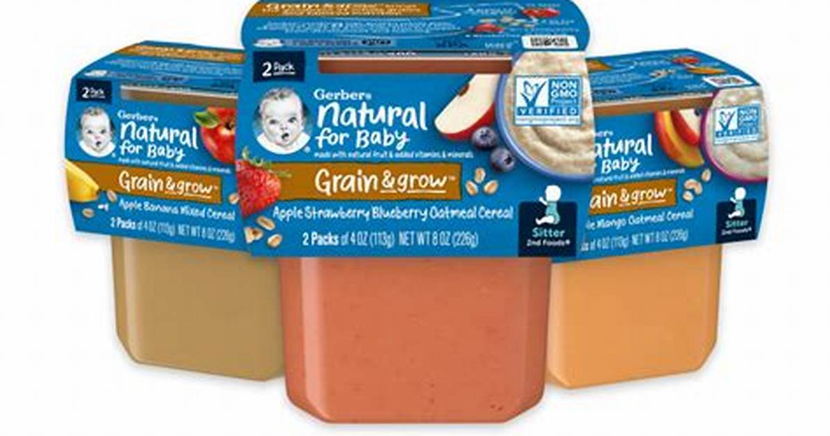 Are Gerber Purees Safe?