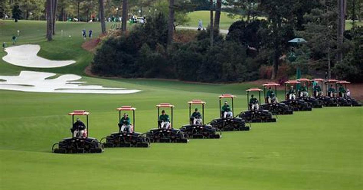 Are Golf Courses Mowed?