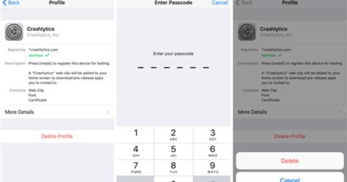 Are Ios Profiles Safe?