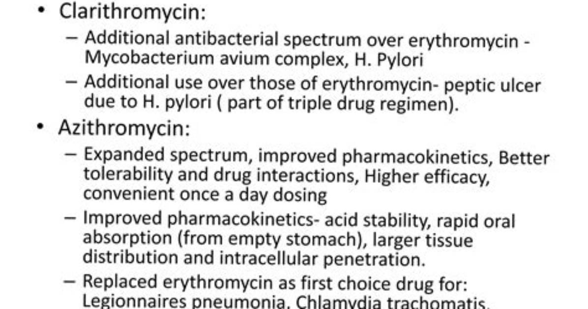Are Macrolides Safe