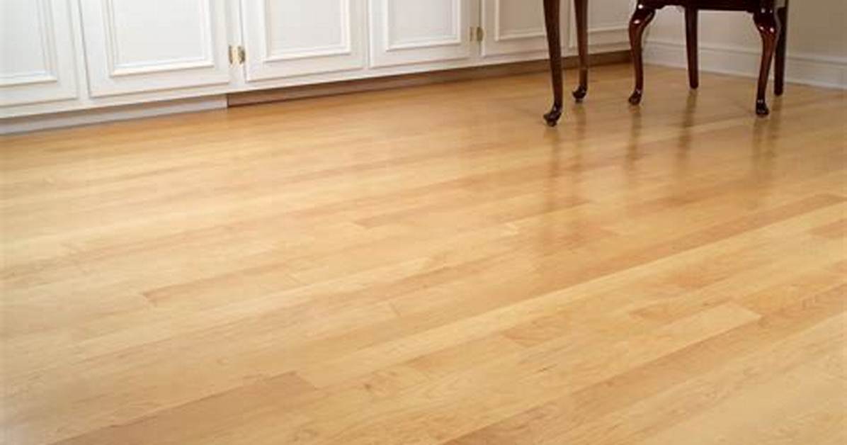 Are Maple Floors Outdated