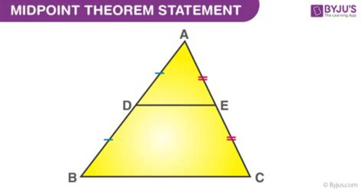 Are Mid Point Theorem?