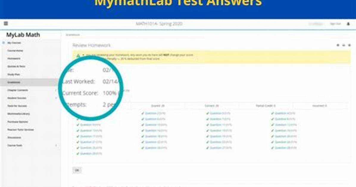 Are Mymathlab Tests Proctored?