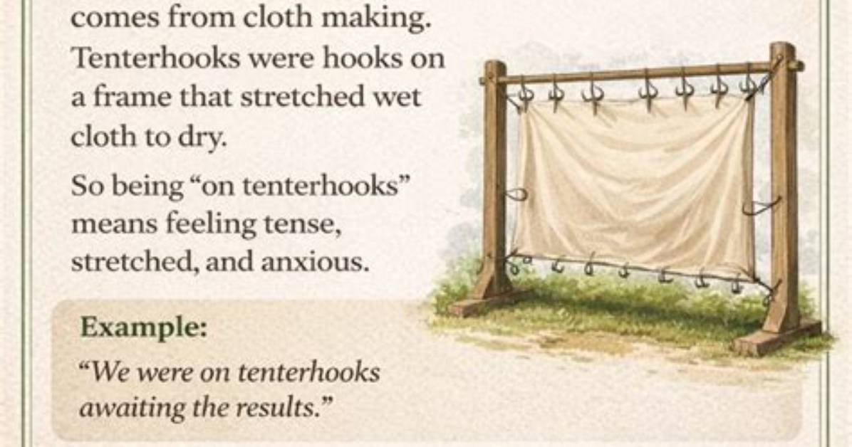Are on Tenterhooks Meaning?