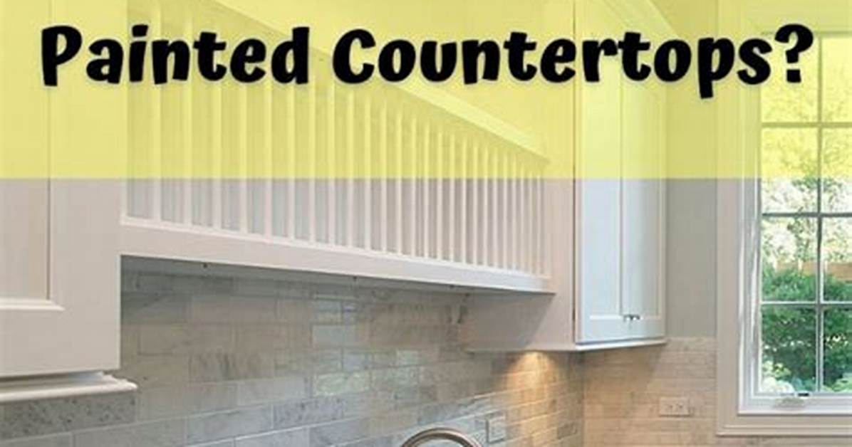 Are Painted Countertops Durable