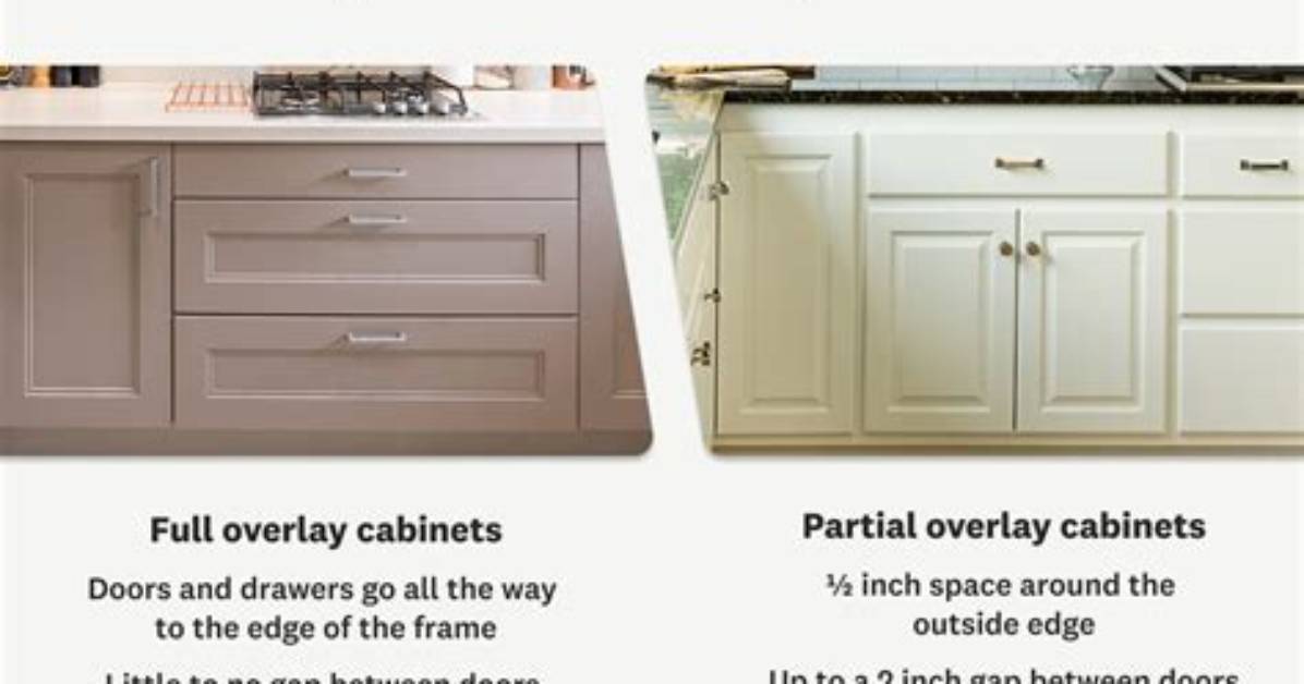 Are Partial Overlay Cabinets Outdated?