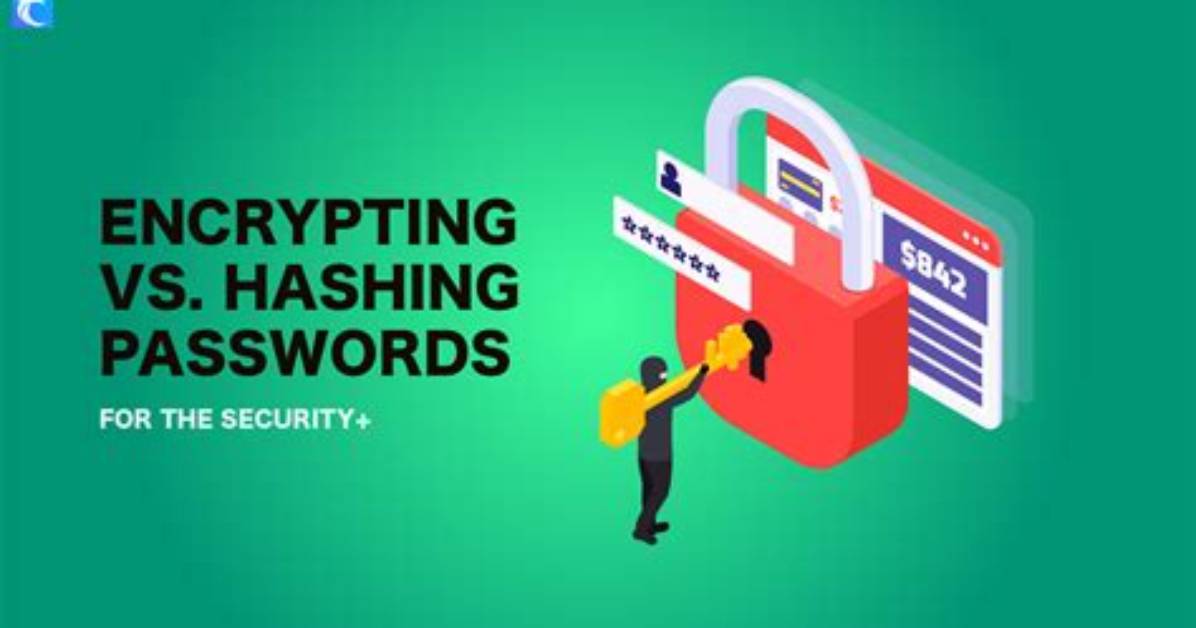 Are Passwords Encrypted or Hashed?