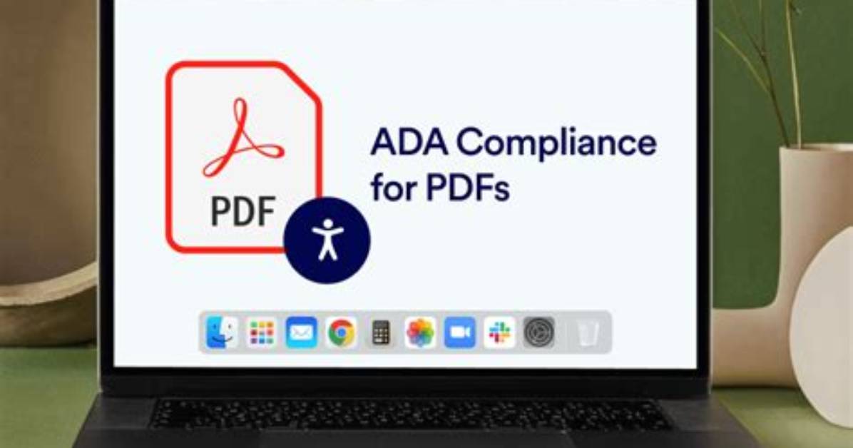 Are Pdf Files Ada Compliant?