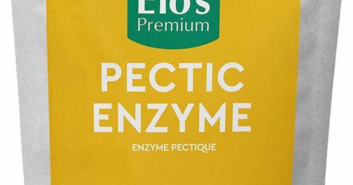 Are Pectin and Pectic Enzyme the Same Thing?