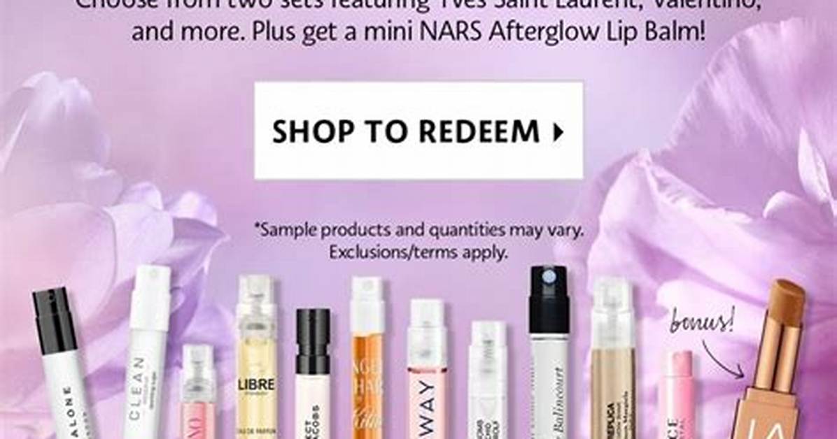 Are Perfume Samples Free?