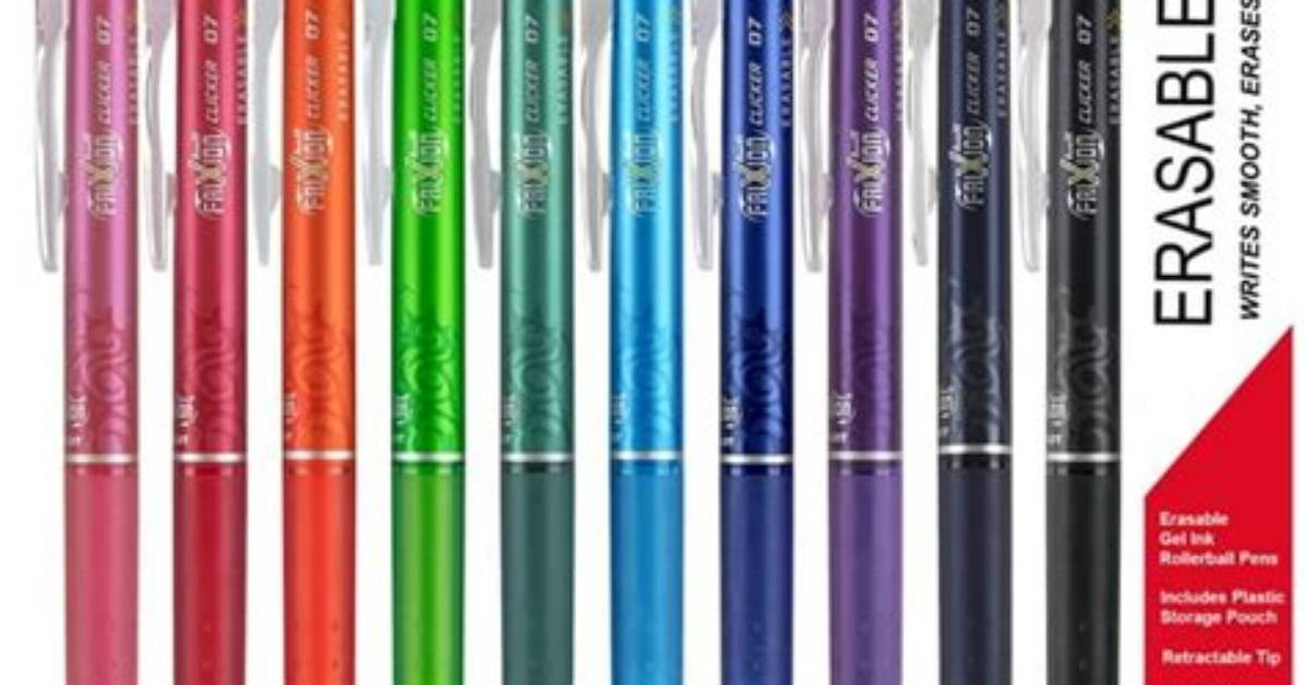Are Pilot Frixion Pens Refillable?