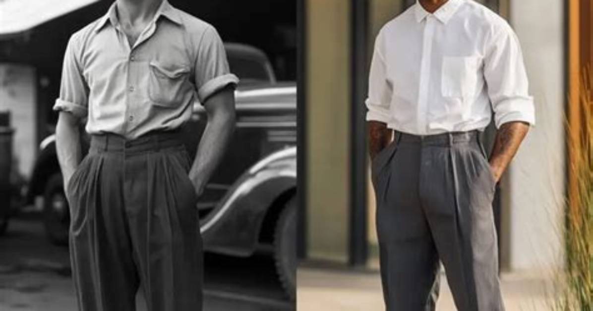 Are Pleated Pants Coming Back?