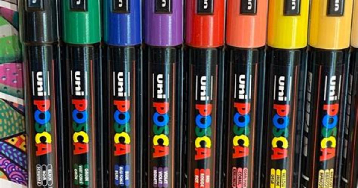 Are Posca Pens Blendable?