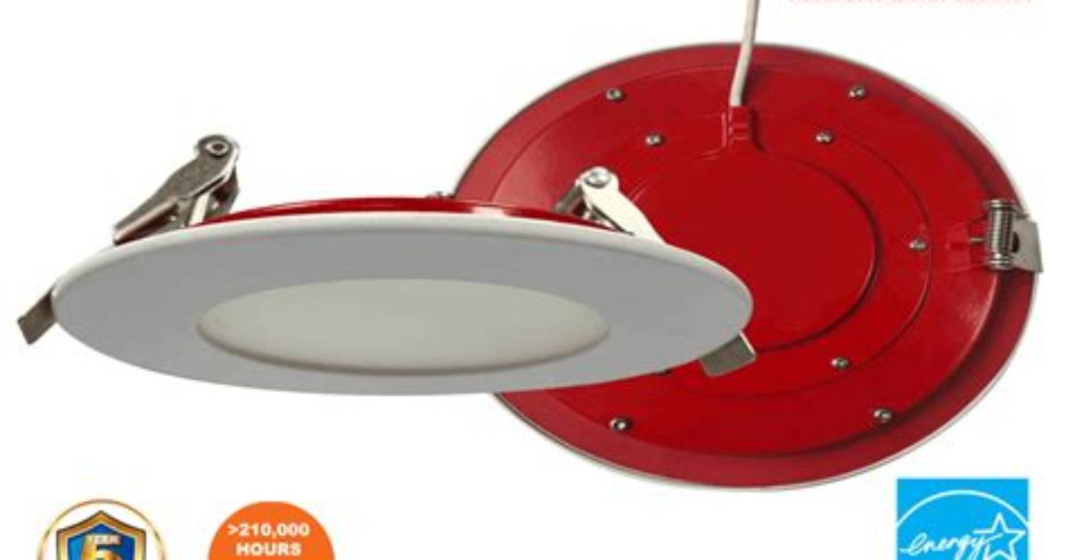 Are Recessed Lights Fire Rated