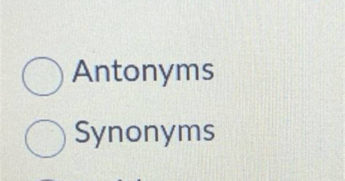 Are Resistant and Yielding Synonyms