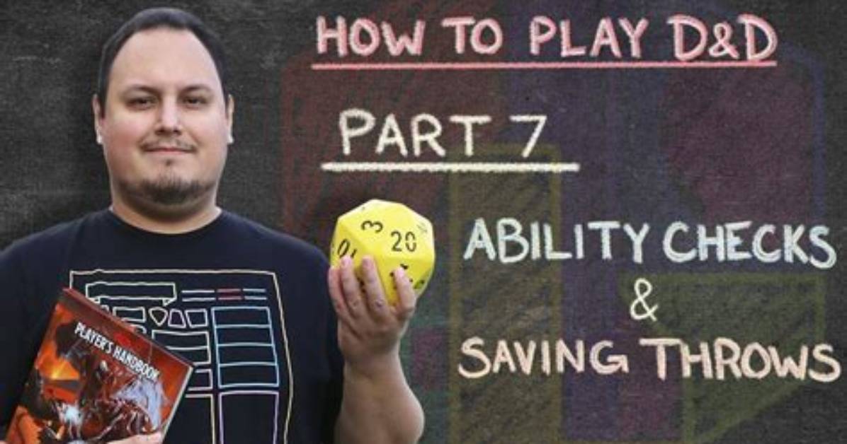 Are Saving Throws Ability Checks