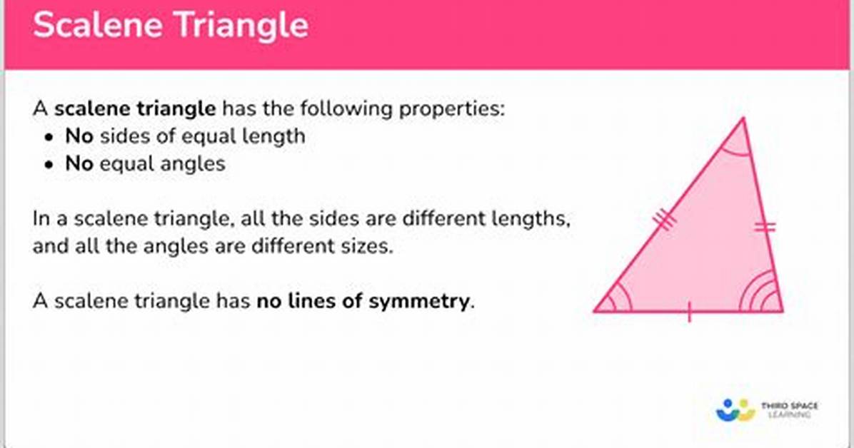 Are Scalene Triangle Angles?