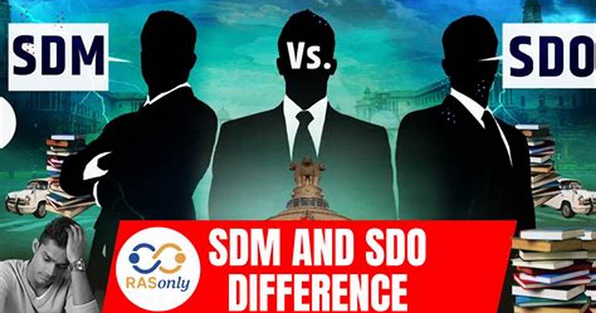 Are Sdm and Sdo Same?