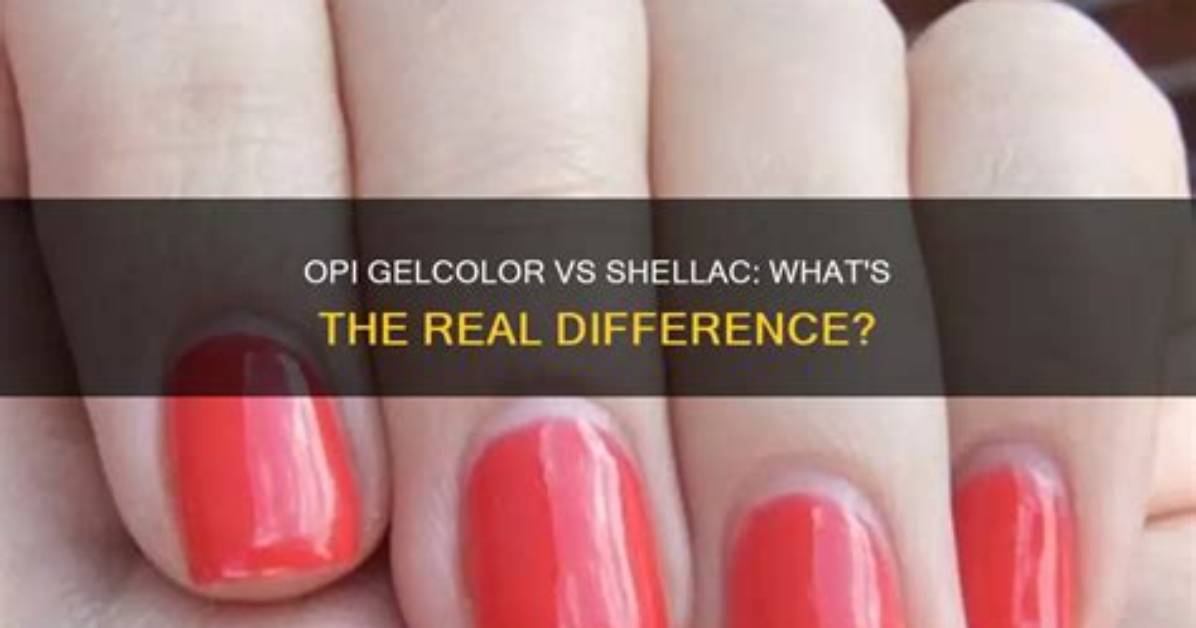 Are Shellac and Gel the Same?