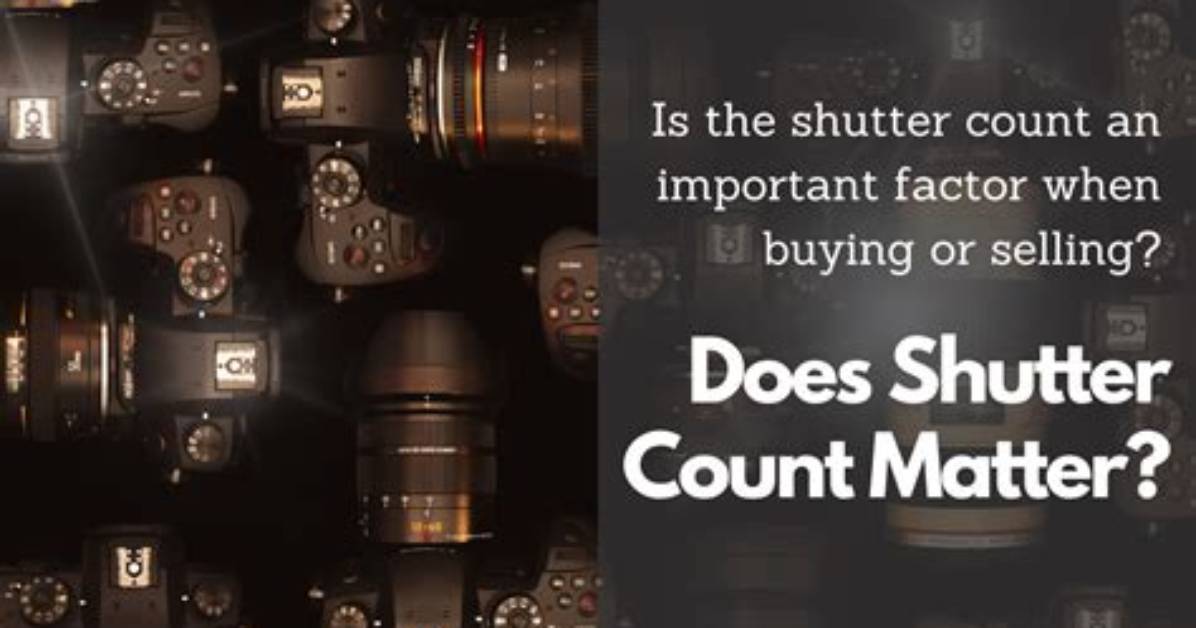 Are Shutter Actuations Important?