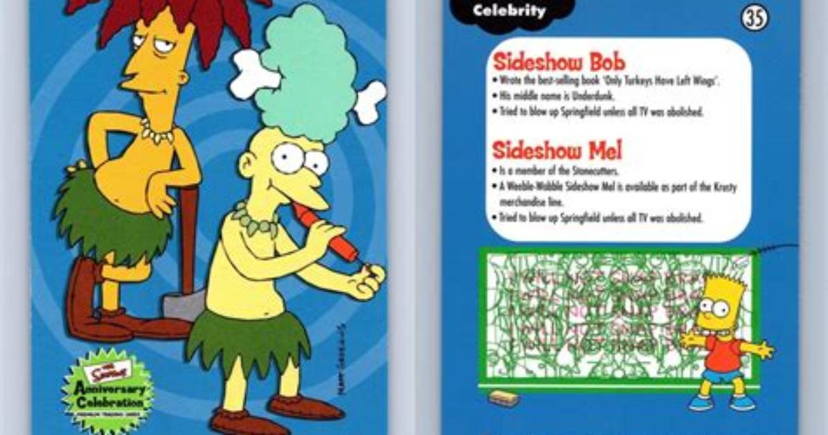 Are Sideshow Bob and Sideshow Mel Related? – Celebrity