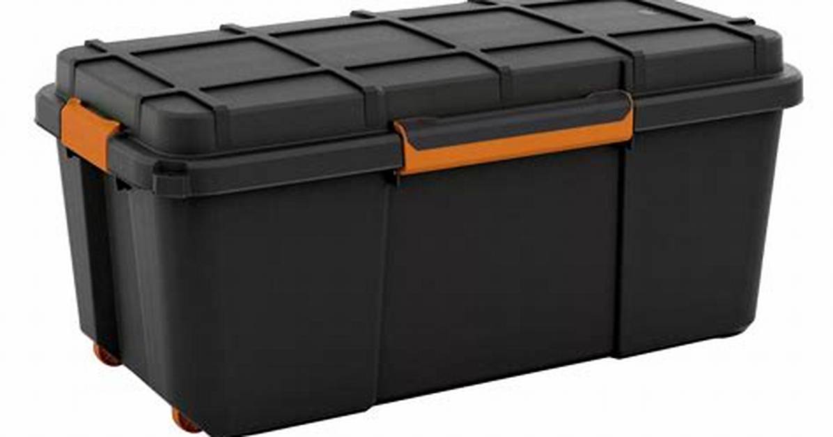 Are Storage Containers Waterproof?