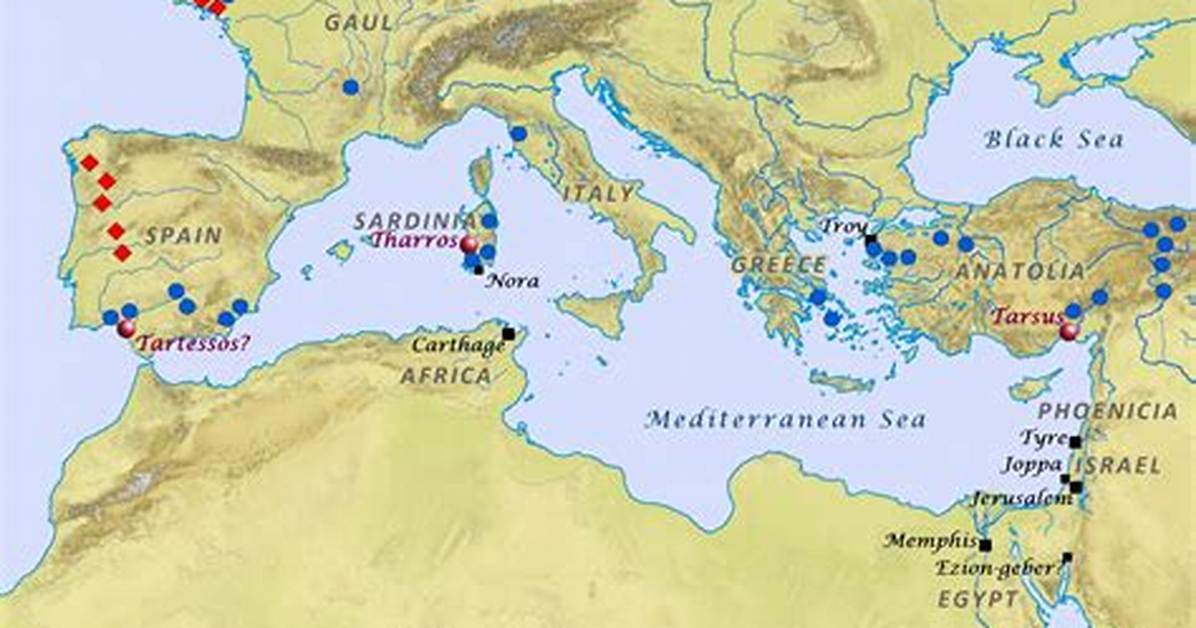 Are Tarsus and Tarshish the Same?