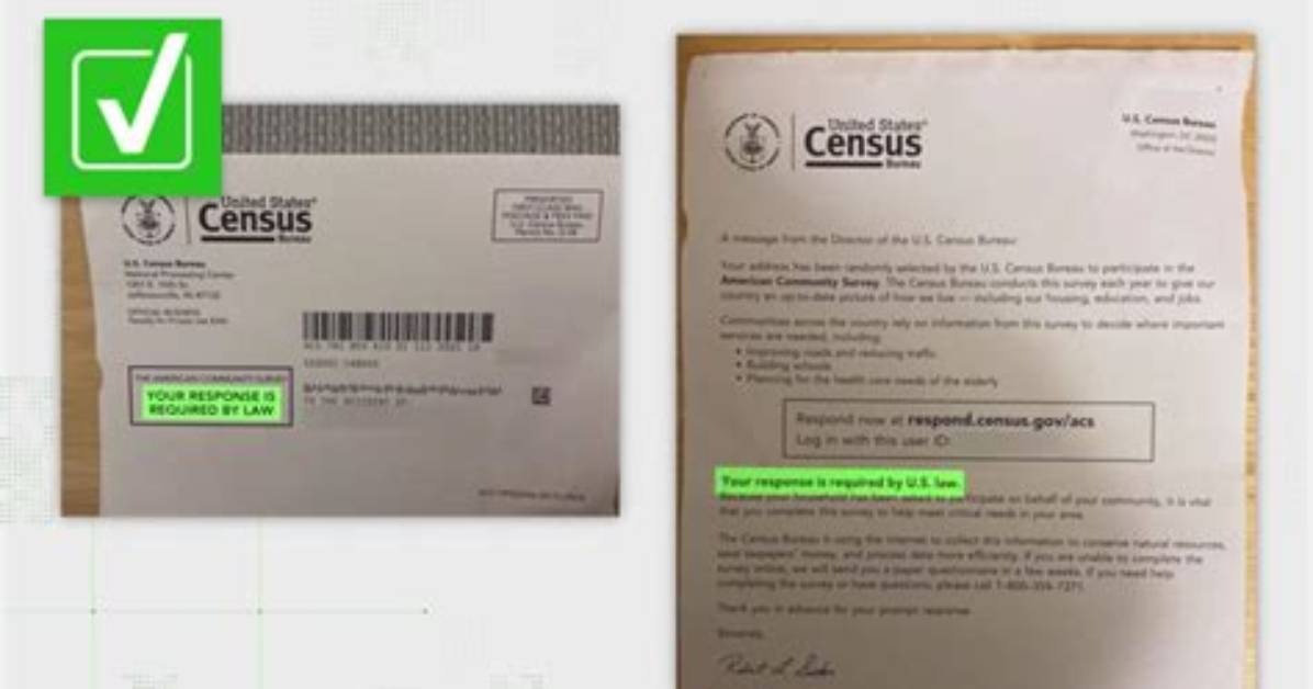 Are the Census Mailings Legit?