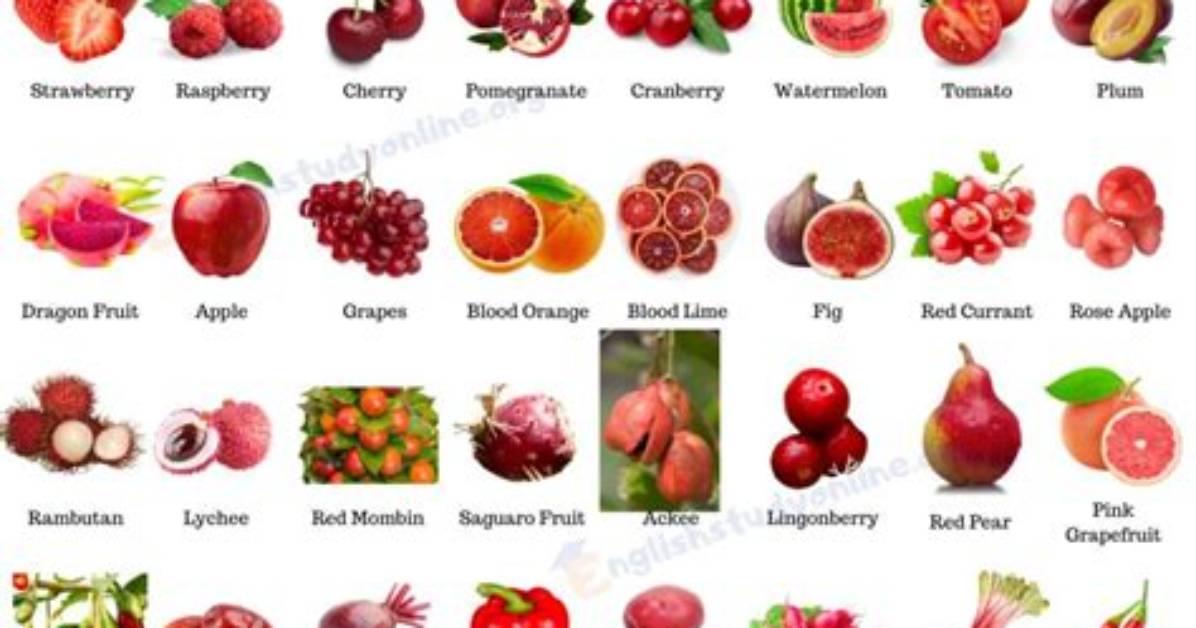 Are There Any Red Vegetables