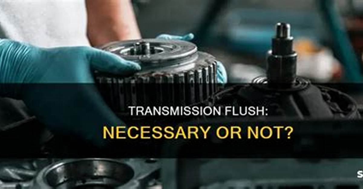 Are Transmission Flushes Really Necessary?