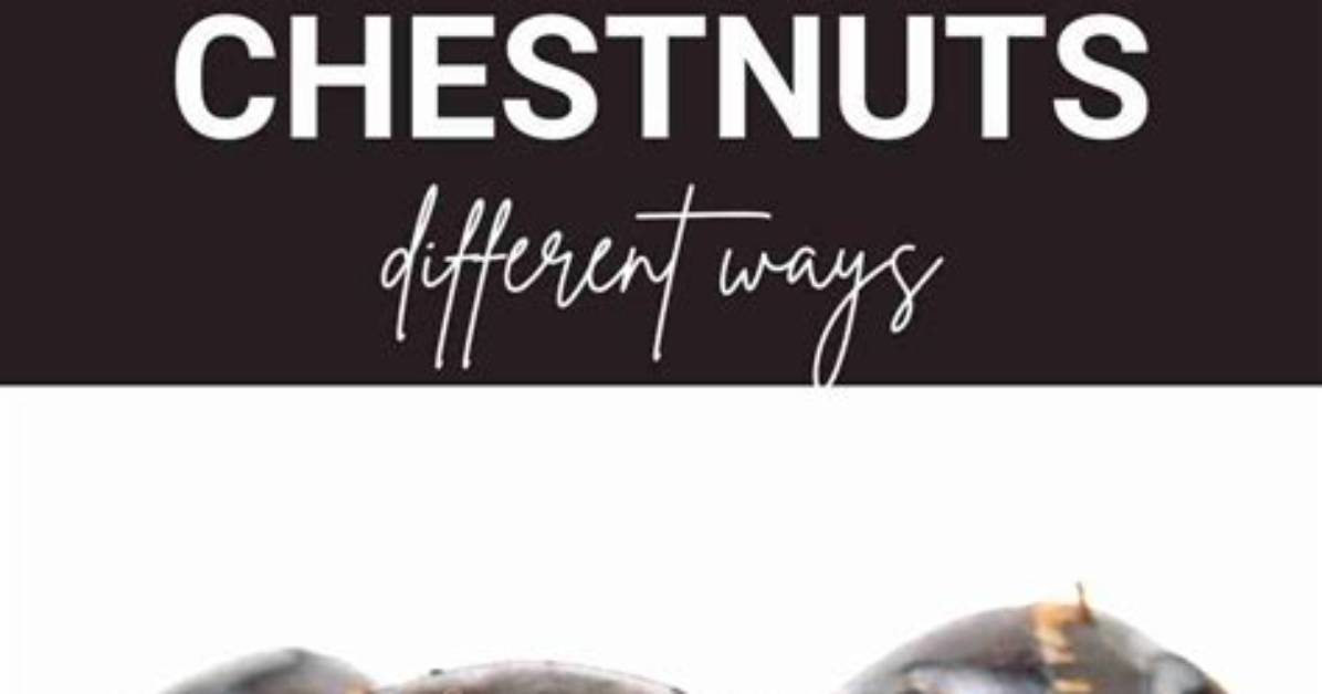 Are Water Chestnuts the Same as Regular Chestnuts