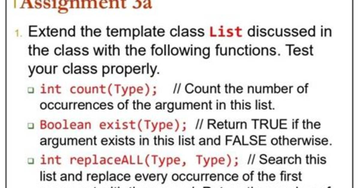 Argument List for Class Template Is Missing